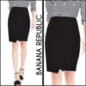 Bi-Stretch Wrap front pencil skirt